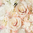Rose Flower Champagne Silk Flower Wedding Venue for Wall Panel Ornaments