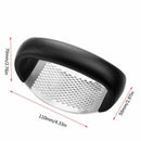 Stainless Steel Manual Garlic Press Crusher Squeezer Masher Kitchen Tool khb