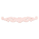 Exquisite Classic Wood Carved Flower Applique Furniture Natural SIZE:16 x 3