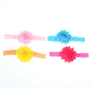 18pcs Cute Kids Girls Hair Accessories Elastic Band Flower Headband Hair