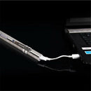 Rechargeable 500lm Lamp Pocket Flashlight Torch LED Pen Size Q5 USB New