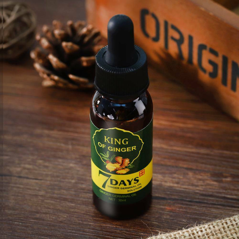 7 Day ReGrow Ginger Germinal Hair Growth Serum Hairdressing Oil Loss Treatment/