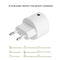 Bluetooth Receiver V4.2 Audio Adapter AC Charger EU Plug w/USB 3.5mm Port A#S