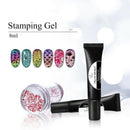 Francheska 8Ml Polish White Black Stamp Print Oil Uv Gel Varnish Soak Off L