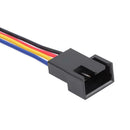 5Pin to 4Pin Cooling Fan Connector Adapter Converter Extension Cable Wire For PC
