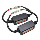 2x H1 Led Headlight Canbus Error Free Anti Flicker Resistor Canceller Decoder_3C