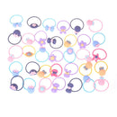 20pcs Mixed Baby Hair Ropes Girls Hair Accessories Children Elastic Hair BandsME