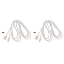 2pc 5050 3528 RGB LED Light Extension Cable Connector