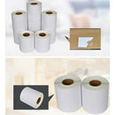 3000pcs 50x30mm Self  Supermarket Double Row Address Label Thermal Paper