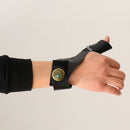 Thumb Gloves Archery Glove Finger Tab - Black
