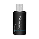 USB Bluetooth Stereo Audio Transmitter 3.5mm Music Dongle Adapter for TV PC