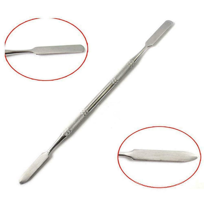 Cosmetic Make up Stainless Steel Mixing Spatula Tool Nails Sale~ For Palett C7M6