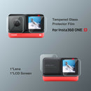 Clear Tempered Glass 4K Wide Angle Lens Screen Protector for Insta360 ONE R