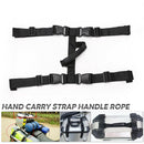 Side Handle Handle Braid Rope For Motorcycle Aluminum Alloy Side Box Case
