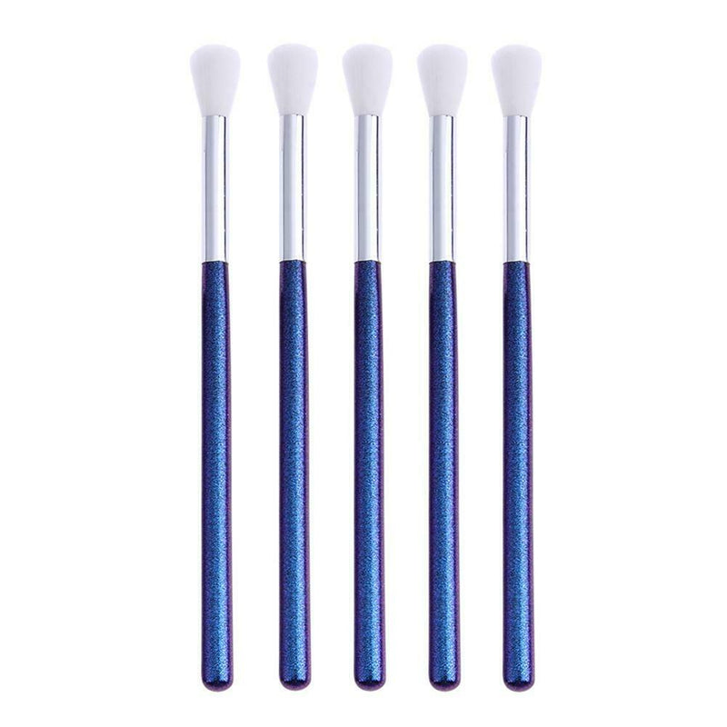 5pcs Multi-Use Cosmetic Brushes Wood Handle Highlight Nose Eyeshadow Makeup A