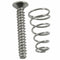 50pcs Chrome Single Coil Pickup Screws & Adjust Height Springs For Fender G