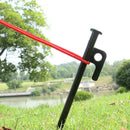 2x Tent Stakes Pegs Nail Heavy Duty Steel Outdoor Camping Awning Shelter CanopyK