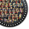 Round Crochet Bag Bottom Shaper Pad Insert Base for Purse Making Black+Mixed