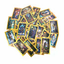 1PC Holographic Radiant Rder Wait Tarot Cards Full English Card Board GameS Hn