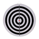 Double-sided Flocking Dart Board Bulls-Eye Game with 6 Darts Fitness Equipment
