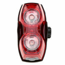 2 LED 7 Mode Super Bright Back Seat Red Light Safety Bicycle Bike Tail Rear Lamp