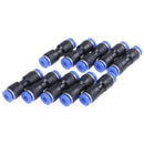 10Pcs pu-4mm straight push in air pneumatic tube fitting coupler union connec ME