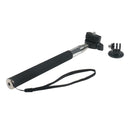 Adjustable Remote Shutter Handheld Selfie Stick Monopod+Adapter for Gopro Cam