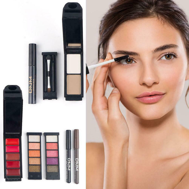 Makeup Set Lipstick Eye Shadow Mascara Eyeliner Eyebrow Pencil Repair Powder Kit