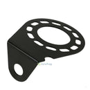 SN9F Angled bracket for large round trailer connector socket holder mounting