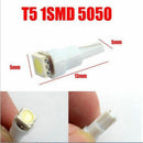 10Pcs 12V DC White Dashboard Gauge 1SMD LED Wedge Instrument Panel Light Bulb CA
