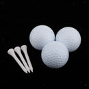 Golf Ball Carrying Bag Pouch 3 Ball&3 Tees Holder Clip For Golf Training