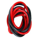1 packet 2 pieces 14 gauge 1 meter silicone cable fine beach 14 AWG, black