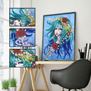 5D DIY Special Shaped Diamond Painting Beauty Cross Stitch Mosaic Craft Kit