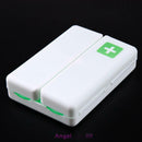 Large Compartment Pill Box 7 Day Medicine Storage Organizer Container Case New