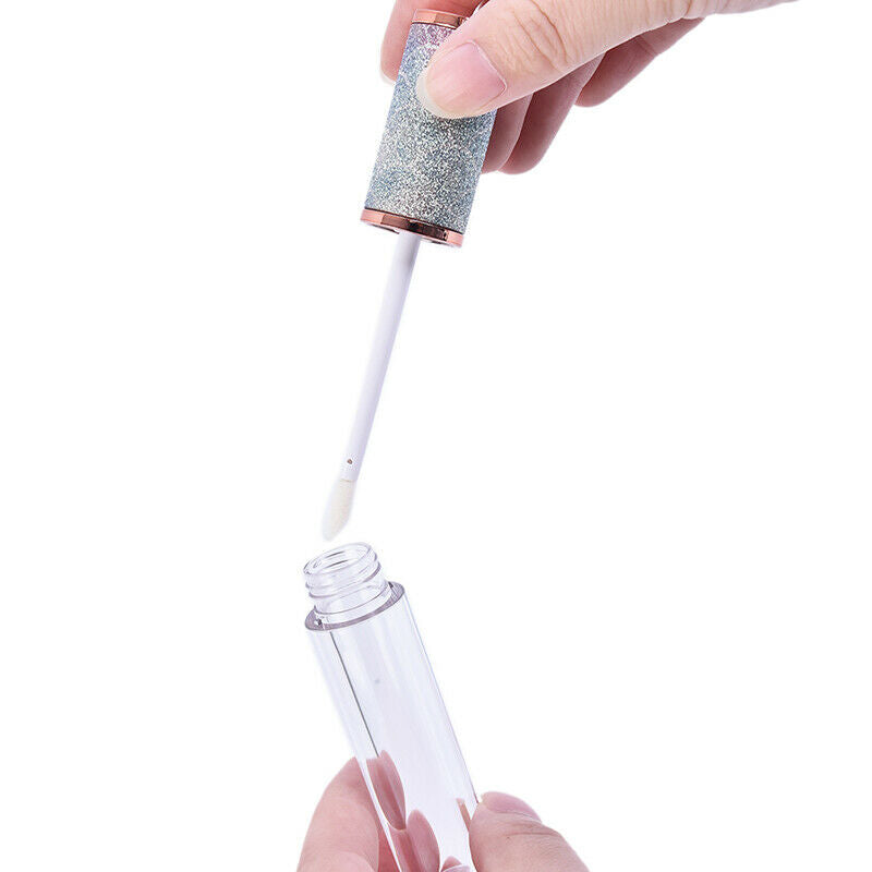 Rainbow Fish scales Lip Gloss Tubes Bulk with Wand Empty Lipstick BottlesS Ew