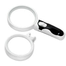 20 Times Magnifying Glass With Led Light Reading Handheld Magnifying Glass