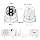 7LED PIR Motion Sensor Wall Light Corridor Night Lamp Garden Security Lamps
