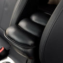 Car Armrest Pad Cover Auto Center Console PU Leather Cushion Black Durable Hot