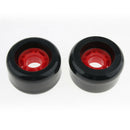 4 Pieces 70x42mm Elastic Skateboard Downhill Wheels Longboard Racing Wheels PU