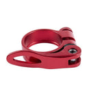 34.9mm Bicycle Seat Tube Clamp Quick Clamp Pipe Clamp red