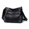 Women Flower Printed Crossbody Bag Multi Pocket Soft PU Shoulder Handbags