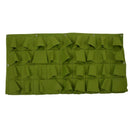72 Pocket Planting Bag Wall Vertical Greening Hanging Garden Outdoor Plant