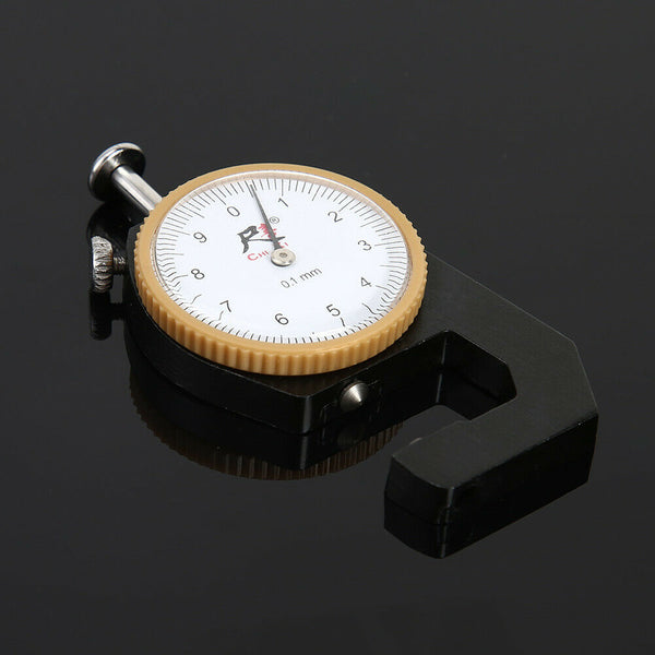 0-10mm 0.1mm Dial Steel Thickness Gauge Meter Tester Caliper (Tip Head) A#S