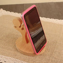 1X(Universal Unique Wooden Kufung Style Cellphone Holder Stand Bracket For