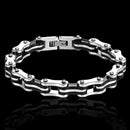 Bike Bicycle Bracelet Men Stainless Steel Punk Style Bangles Jewelry Gift