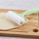 Kitchen Baking Dough Bread Cookie Tool Cutter Roller Lattice Pastry Pizza Pi Hn