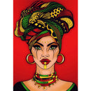 Girl 5D DIY Full Round Drill Diamond Painting Mosaic Beadwork Craft (FH339)
