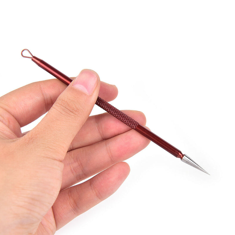 1 Pc Plated Squeeze Pimples Acne Needle Face Cleansing Pimple Extract Gw