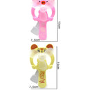 Manual Hand Press Animal Shape No Battery Mini Fan Kids Handheld PortableS Bj