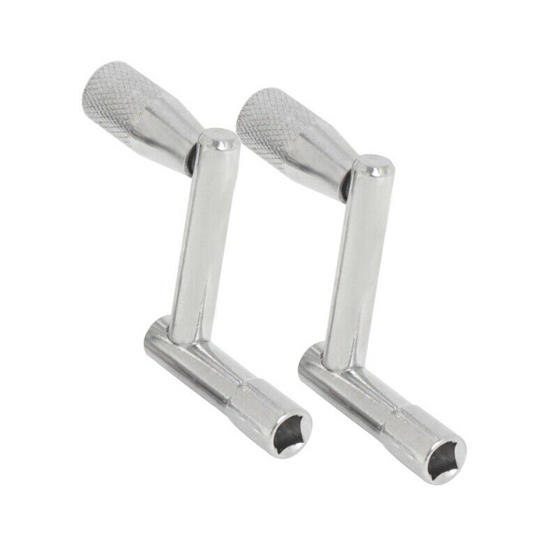 6-Pack Drum Key with Continuous Motion Speed Key Universal Drum Tuning Key
